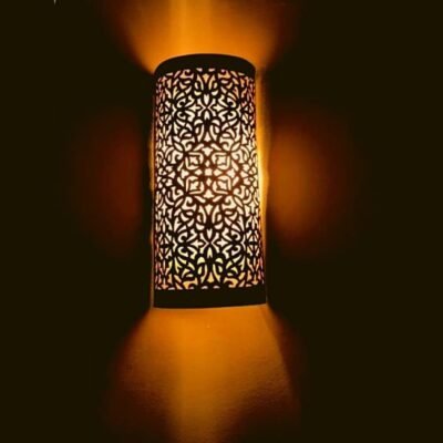 Luxurious Moroccan Wall Lamp - 100% Handmade Antique Brass Wall Sconce for Elegant Lighting Luxurious Moroccan Wall Lamp - 100% Handmade Antique Brass Wall Sconce for Elegant Lighting