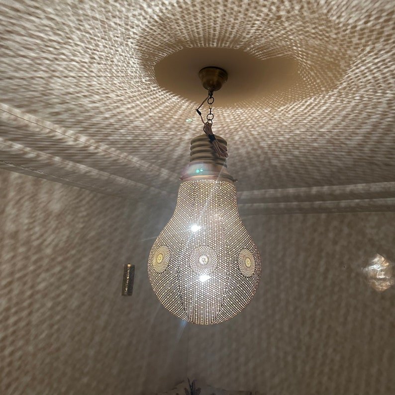 bronze pendant light , silver ceiling lamp , silver chandelier, black pendant lighting, handmade pendant