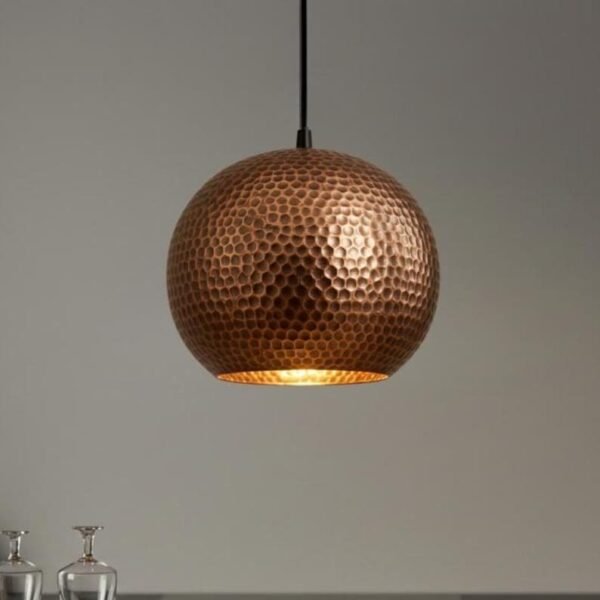 Handmade Moroccan Copper Pendant Light