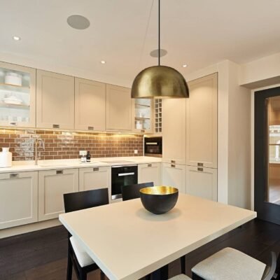 Set of 2 Brass pendant light for kitchen island hanging lamp ,light fixture