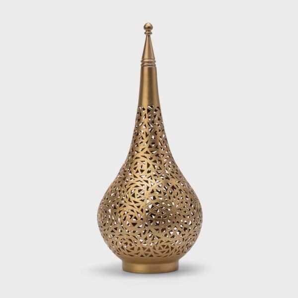 Teardrop Filigree Table Lamp Moroccan Ambient Light