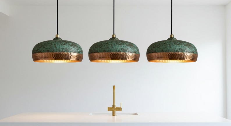 Industrial Modern Copper lamp Patina - Moroccan Farmhouse Lighting Industrial Modern Copper lamp Patina - Moroccan Farmhouse Lighting