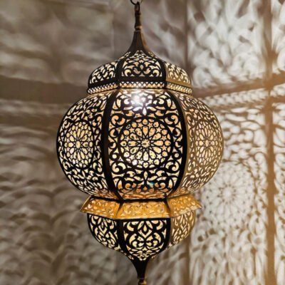 Brass pendant lights, Moroccan handmade design, pendant lamps