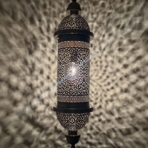 Tall Filigree Shadow Light for Entryway, Stairwell or Living Room ​