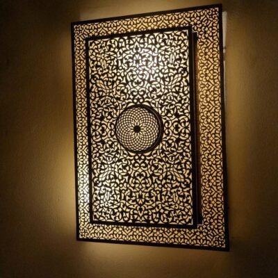 Handmade Moroccan Brass ceiling Lamp: Lighting Decor | US Duty-Free