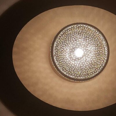 Handmade Moroccan Brass Pendant Light – Spherical Marrakesh Ceiling Lamp, Moroccan Chandelier, Arabian Lighting