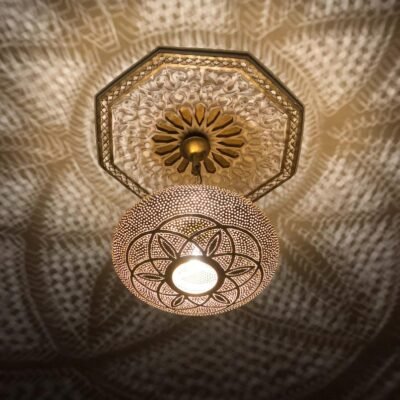 Handmade Moroccan Brass Pendant Light Fixture Rustic Farmhouse Hanging Ceiling Lamp Boho Chandelier for Kitchen, Dining Room & Entryway Handmade Moroccan Brass Pendant Light Fixture Rustic Farmhouse Hanging Ceiling Lamp Boho Chandelier for Kitchen, Dining Room & Entryway