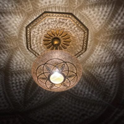 Handmade Moroccan Brass Pendant Light Fixture Rustic Farmhouse Hanging Ceiling Lamp Boho Chandelier for Kitchen, Dining Room & Entryway Handmade Moroccan Brass Pendant Light Fixture Rustic Farmhouse Hanging Ceiling Lamp Boho Chandelier for Kitchen, Dining Room & Entryway