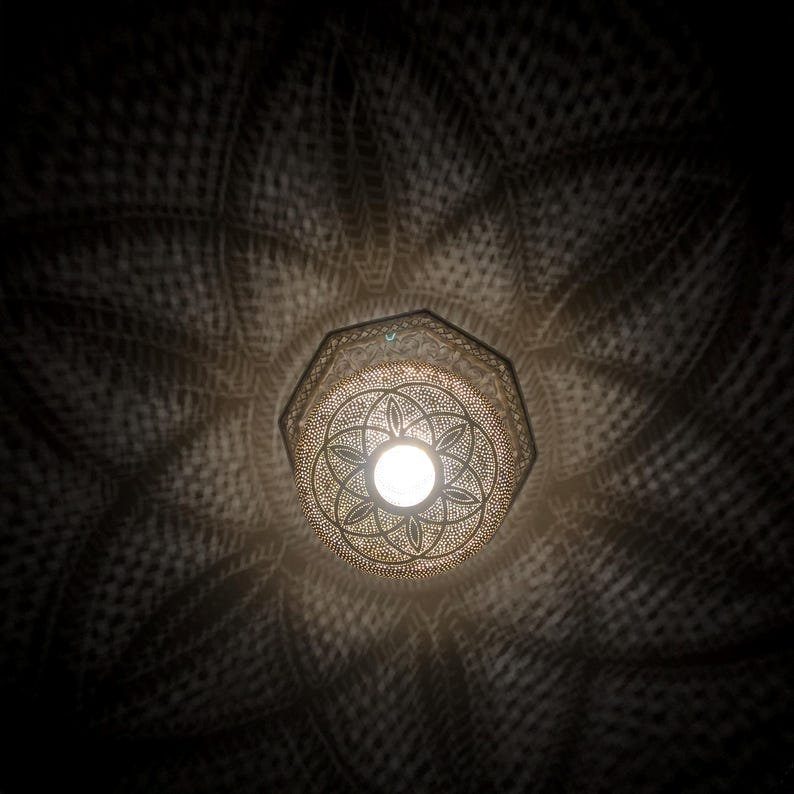 Handmade Moroccan Brass Pendant Light Fixture Rustic Farmhouse Hanging Ceiling Lamp Boho Chandelier for Kitchen, Dining Room & Entryway Handmade Moroccan Brass Pendant Light Fixture Rustic Farmhouse Hanging Ceiling Lamp Boho Chandelier for Kitchen, Dining Room & Entryway